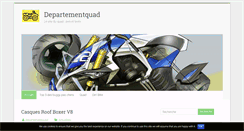 Desktop Screenshot of departementquad.com