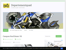 Tablet Screenshot of departementquad.com